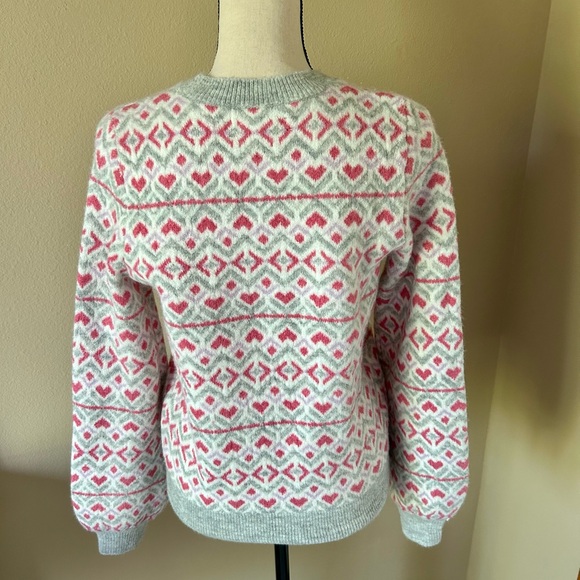 Loft heart sweater, size M - Picture 5 of 5